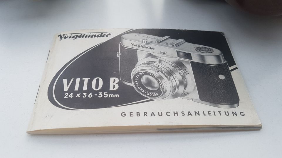 Fotoapparat Voigtländer Vito B mit Color-Scopar 1 : 3,5/50 Kamera in Königswinter