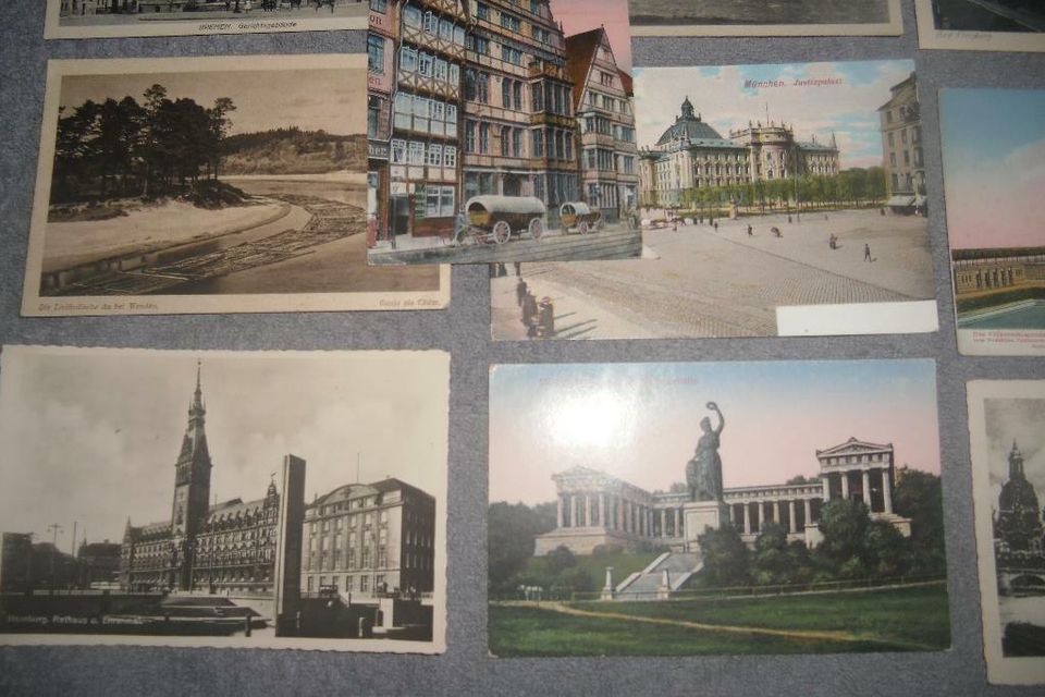 Konvolut Postkarten Bauwerke / Städte in Lohmar