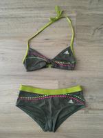 Adidas 2-tlg. Bikini-Set in Khaki, durchgefüttert, Gr. S 34/36 Nordrhein-Westfalen - Witten Vorschau