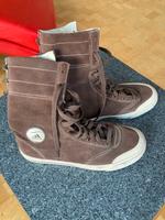 ‼️ Adidas Chucks Schnürschuhe Wildleder hoch Gr. 40 braun Bayern - Lohr (Main) Vorschau