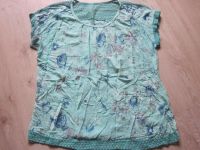 Bluse Tunika Top T-Shirt modern Gr 50 türkis leichter Stoff Baden-Württemberg - Backnang Vorschau