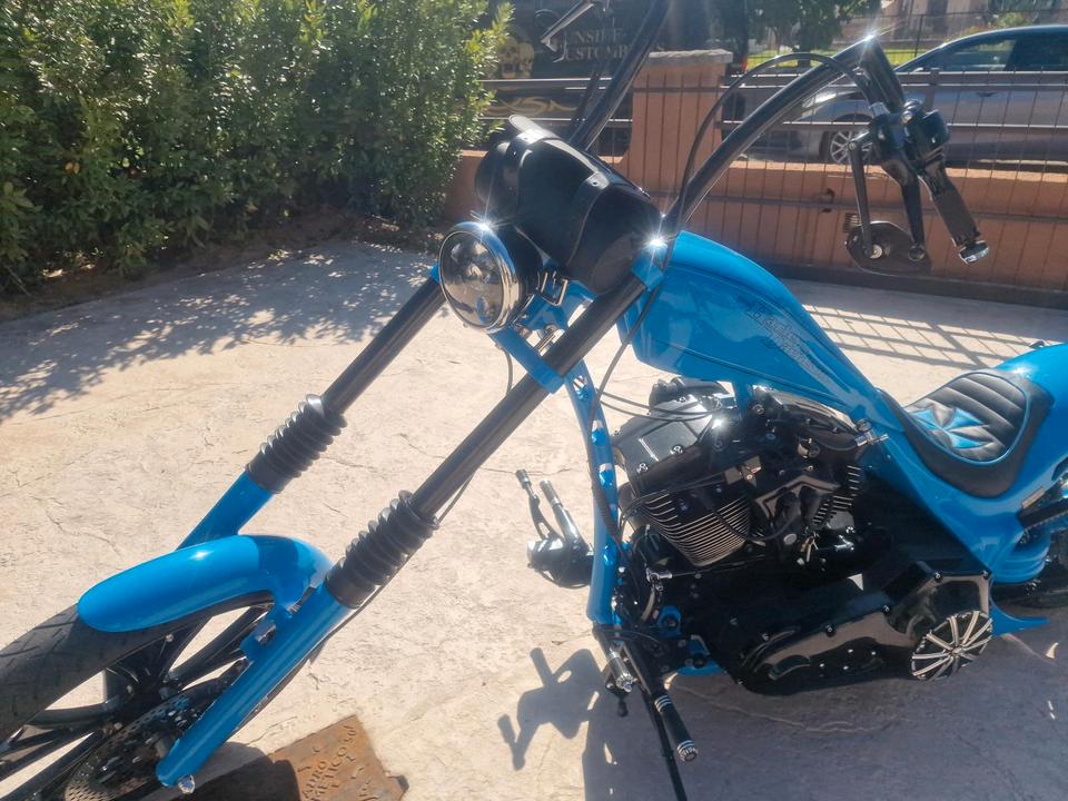 Exclusives Custombike Chopper Harley Davidson  Tausch möglich in Waldenburg