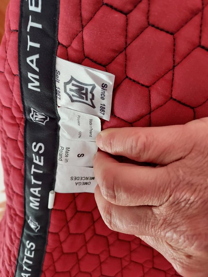 Mattes Satteldecke - für Signum Omega Mercedes Sattel in Zolling