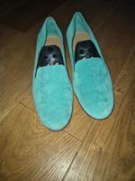 Lloyd Slipper Schuhe Neuwertig grün 38 1/2   5,5 Thüringen - Königsee Vorschau