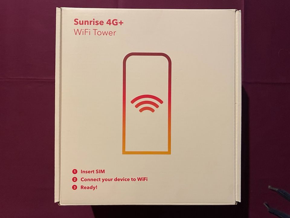 WiFi Tower 4G+ B618-22dLTE CPE (Huawei / Sunrise) in Salem