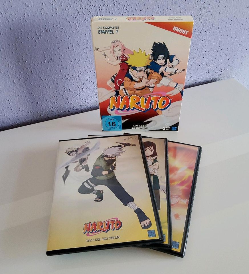 DVD's Anime Naruto 1 / Naruto Shippuden 1-6 in Kirchdorf i. Wald