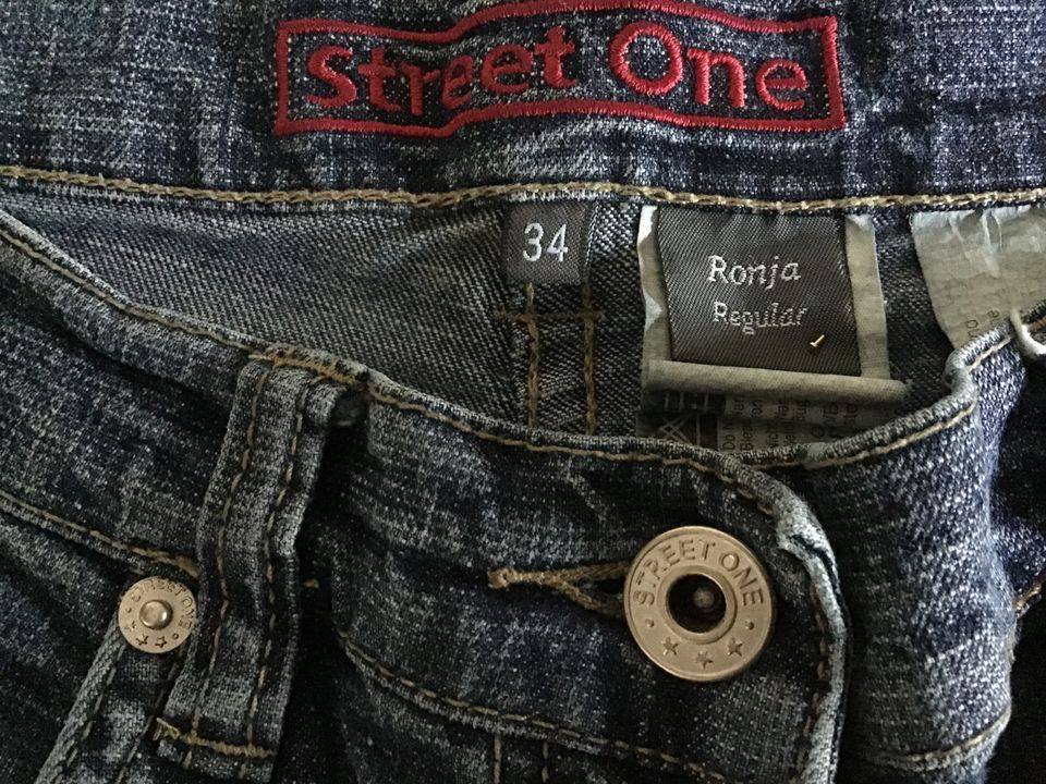 Street One Jeans Ronja Regular, Gr. 34 in Rüsselsheim