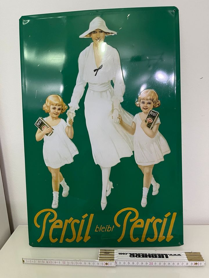 Persil bleibt Persil Schild Deko Vintage Look in Stuttgart