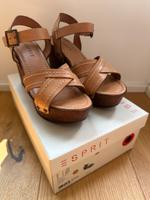 Plateau Sandalen Leder Esprit Gr. 39 Ricklingen - Wettbergen Vorschau