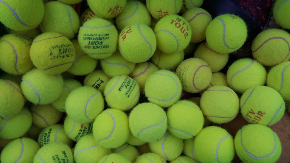 Tennisbälle 50 Stück gebraucht in Bremen