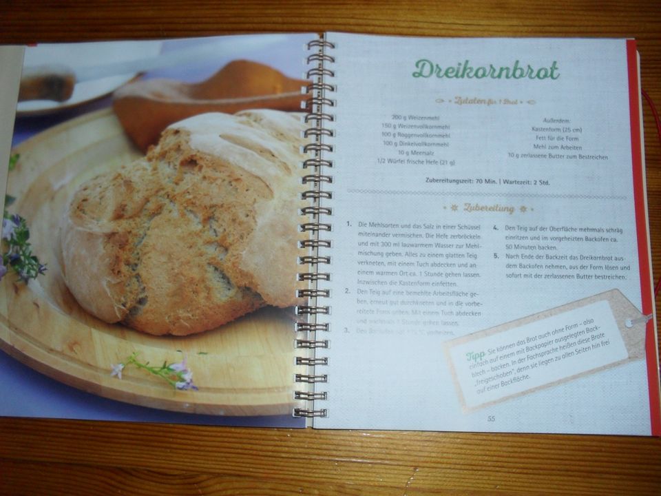 Brot von herzhaft bis süß / Brot backen für jedermann in Bingen