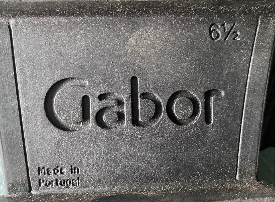 Gabor Damen-Pantoletten,schwarz,US 6 1/2/EU Gr.39,Topzustand in Wedel