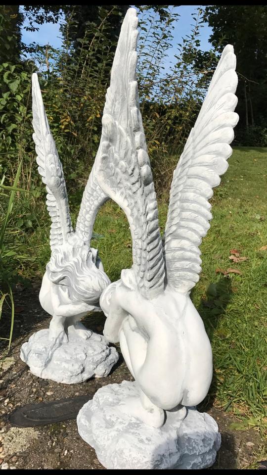 ‼️Engel 73cm Engeln Rachel Grabfigur Elfe Feen Angel Steinfigur‼️ in Hamburg