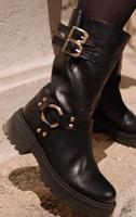 Gabor Biker Boots GR 38 schwarz Bayern - Mallersdorf-Pfaffenberg Vorschau