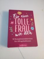 ArsEdition Komplimentekärtchen "Für eine tolle Frau wie dich" NEU Nordrhein-Westfalen - Meckenheim Vorschau