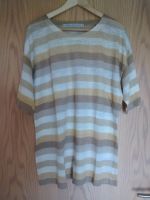 T-Shirt, Leinen, Neuwert.,Gr. 46, Beige-Taupe-Creme, gestreift Nordrhein-Westfalen - Eitorf Vorschau