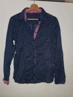 Blau-Weiß-Pink gepunktet "Edc by Esprit" Langarmhemd Bluse in L Bayern - Würzburg Vorschau