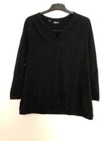 Shirt / Schwarz / !! 100% Baumwolle !! /Gr 52/54 /Frühling /Damen Hessen - Neuhof Vorschau