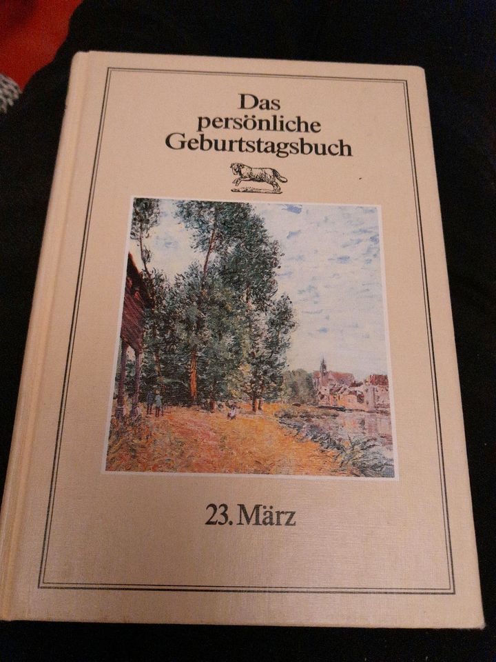 Zu verschenken: das Geburtstagsbuch vom 23.März in Oberstdorf