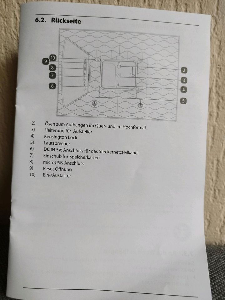 Digitaler WLAN -Fotorahmen Medion E49118 in Hamburg