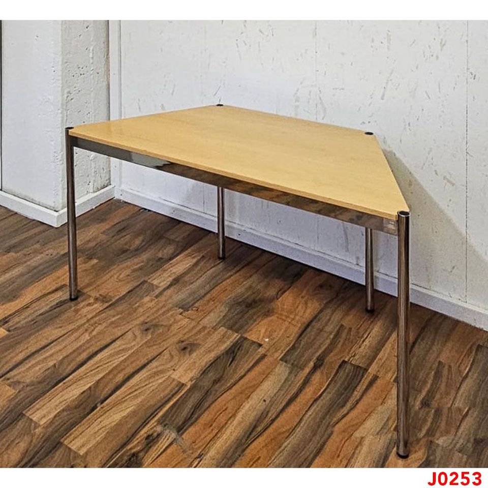 2x USM Haller Trapez Schreibtisch Buche 150 x 65 cm Büro Tisch in Berlin