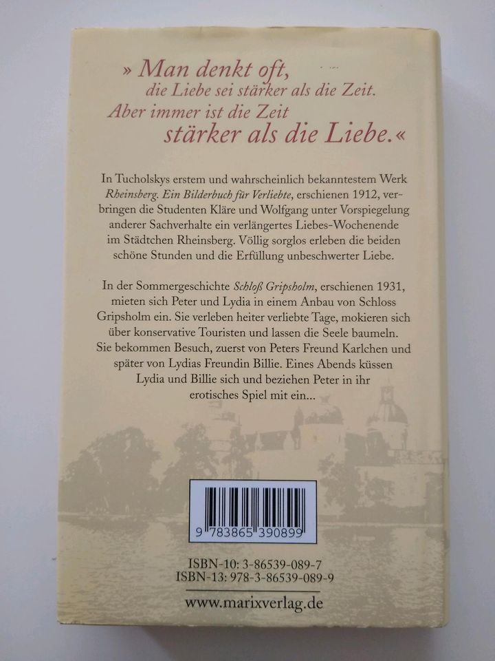 Rheinsberg: Ein Bilderbuch für Verliebte von Kurt Tucholsky(2006) in Oberhausen