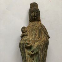 Kupferstatue des Bodhisattva Avalokiteshvara Antik Rheinland-Pfalz - Saulheim Vorschau