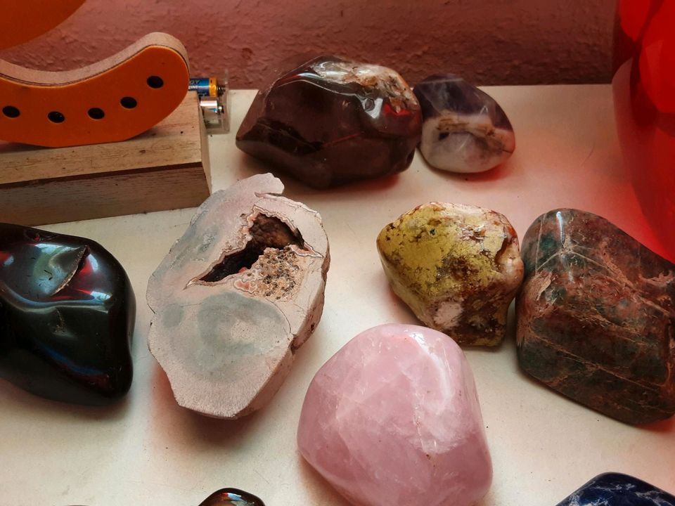 Schöne Mineralien und Edelsteine in Winnweiler