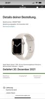 Apple Watch 7 45mm Polarstern mit Milanese Armband Hessen - Hanau Vorschau