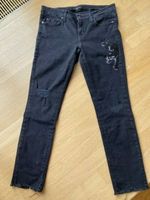 Hose Jeans "Cambio" Puma schwarz Gr. 40/42 Stretch Used Look München - Bogenhausen Vorschau