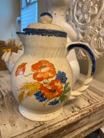 Sehr alte Kanne Villeroy & Boch florales Motiv Deko Sammler Duisburg - Friemersheim Vorschau