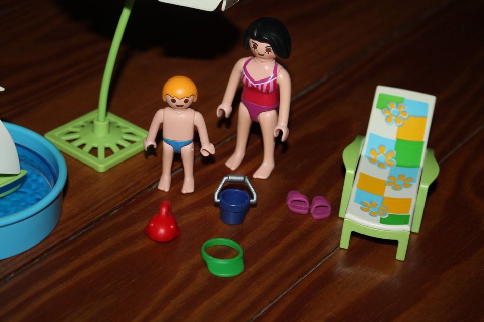 Playmobil 4864 Summer Fun Pool Plantschbecken Liege Babypool in Hamburg