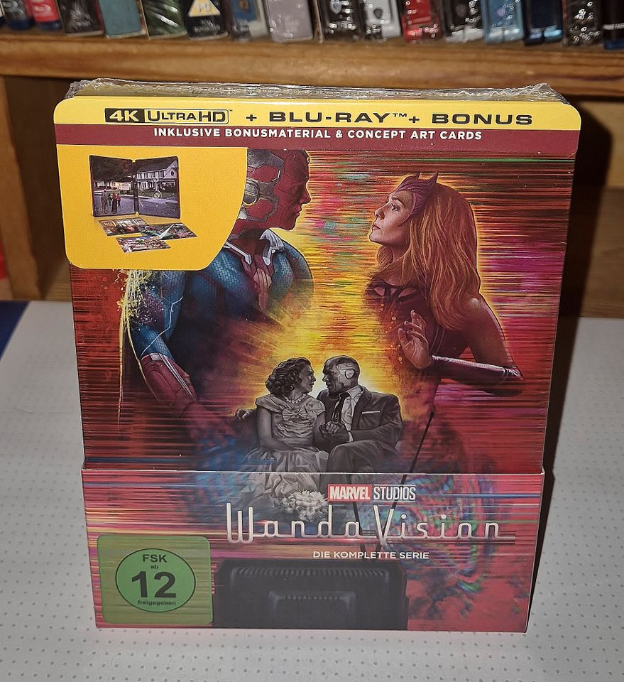 WandaVision 4K Steelbook + 2D Blu-ray NEU & OVP in Recklinghausen