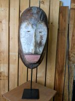 Afrikanische Maske,, Holz, Deko mit Halter Nordrhein-Westfalen - Holzwickede Vorschau