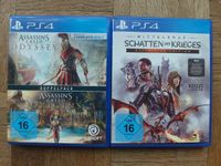 PS4 Spiele Origins Odyssey+ Mittelerde Definitive einz/zusam Top Bayern - Bayerisch Gmain Vorschau