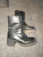 Schwarze Schuhe/ Stiefel halbhoch Dockers Größe 38 Baden-Württemberg - Bösingen Vorschau