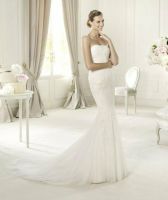 Brautkleid Pronovias Uruguay creme Größe 36 Baden-Württemberg - Eschbronn Vorschau