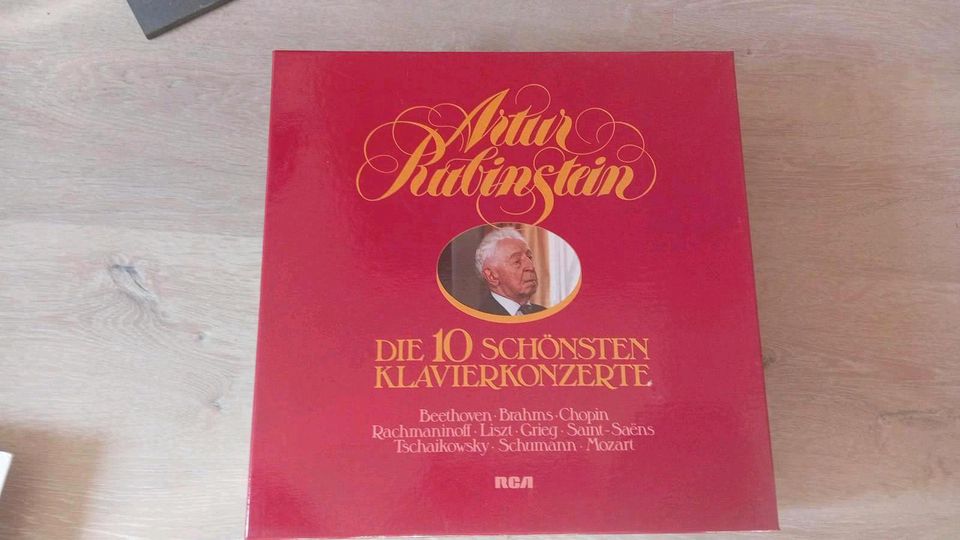 Artur Rubinstein die 10 schönsten Klavierkonzerte Schallplatte in Landau in der Pfalz