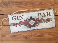 Schild GIN BAR Bayern - Landshut Vorschau