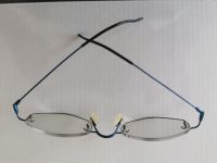 Brille Brillengestell blau rahmenlos  randlos filigranes Gestell Nordrhein-Westfalen - Köln Vogelsang Vorschau
