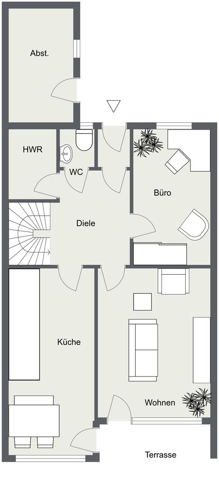 Reihenhaus in Stadtrandlage von Buchholz - provisionsfrei! - in Buchholz in der Nordheide