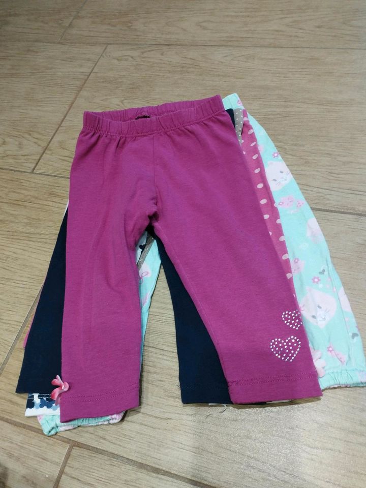 Sommer Leggings Gr 74 Kleidungspaket Mädchen Hose 6 St. Set Next in Lohr (Main)