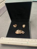 Schmuckset - Creolen und Ring rosegold Silber Bayern - Eckental  Vorschau