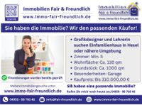 Grafikdesigner und Lehrerin suchen Einfamilienhaus in Hesel oder näherer Umgebung! Niedersachsen - Hesel Vorschau