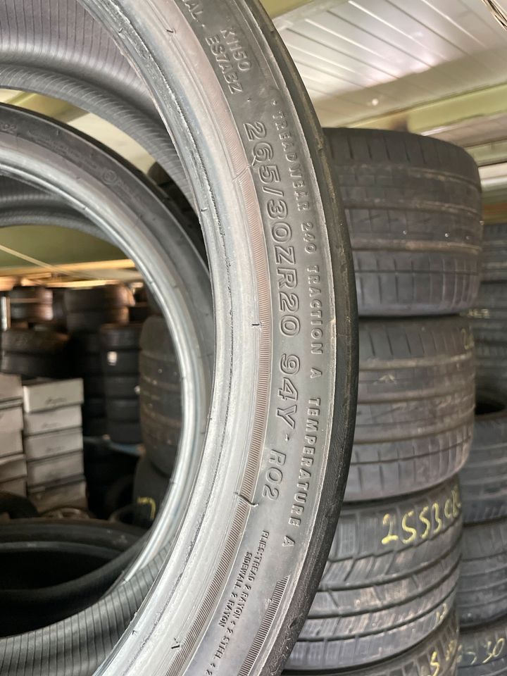 2x Sommerreifen☀️ 265 30 R20 94Y  Bridgestone Potenza S007 6mm in Holzgerlingen