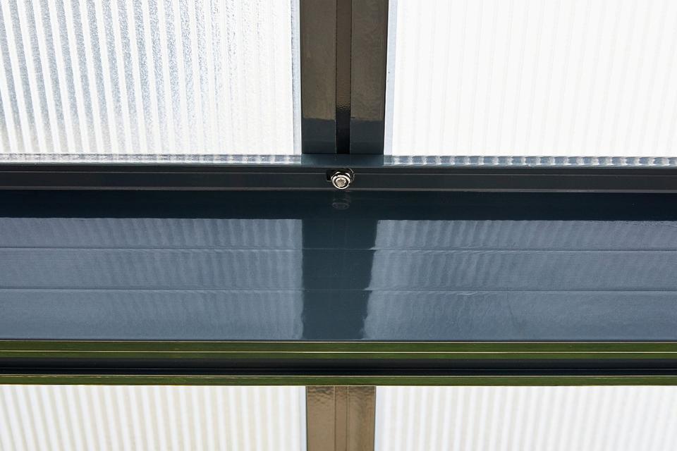 Terrassenüberdachung Gutta Bausatz Typ A Anthrazit 3x3 - Neuware in Moers