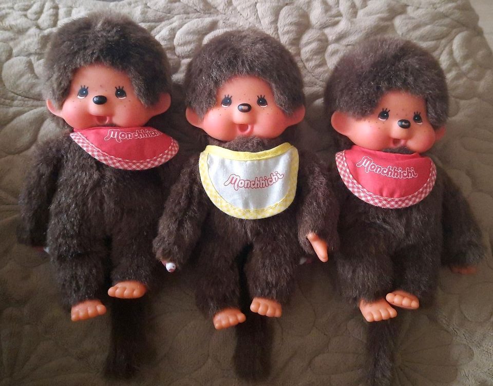 Monchhichi 3 Stück in Nürnberg (Mittelfr)