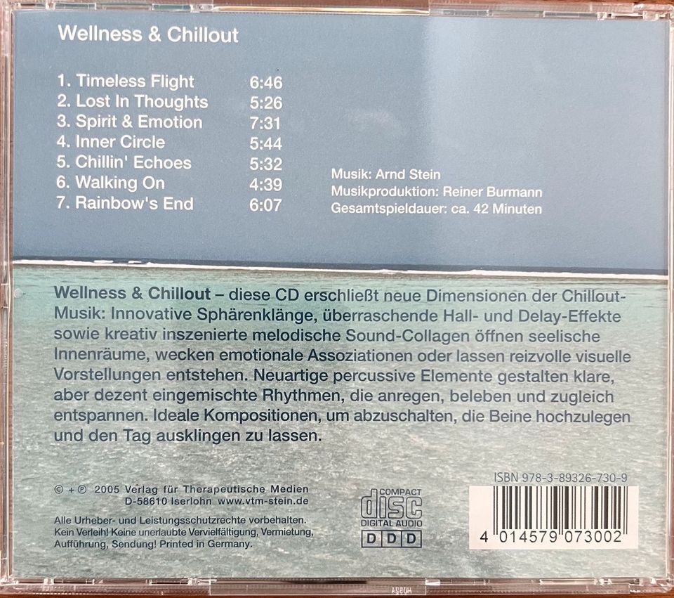 Hochwertige Wellness CDs von Arnd Stein statt 60€ für nur in Sinsheim