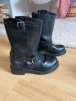 Biker Boots Classic Gear schwarz Echt Leder 38 Berlin - Kaulsdorf Vorschau