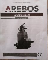 AREBOS Sandfilteranlage, neu, originalverpackt Brandenburg - Oderberg Vorschau